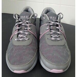Alegria Traq Women's Qarma Walking Shoe Grey Chasm QAR-5022 GreyPink 7/7.5 Sz 37